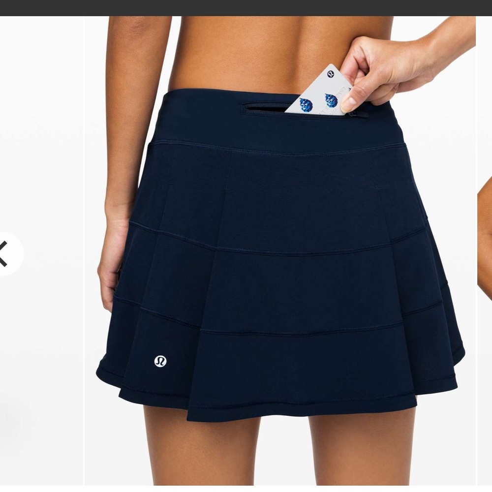 Lululemon Pace Rival Skirt (Tall) *4-way Stretch 15"
True Navy Size 14